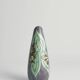 Mid-Century Modern Stoneware Vase with Sgraffito and Butterflies. Sweden, 1950s