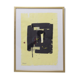 Björn Rönnquist, Composition, Lithograph, 1980s