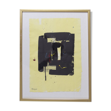 Björn Rönnquist, Composition, Lithographie, années 1980