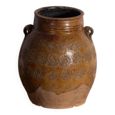 Ancient Chinese glazed stoneware vase – China, circa 1900