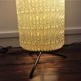 Hand-folded art nouveau floor luminaire