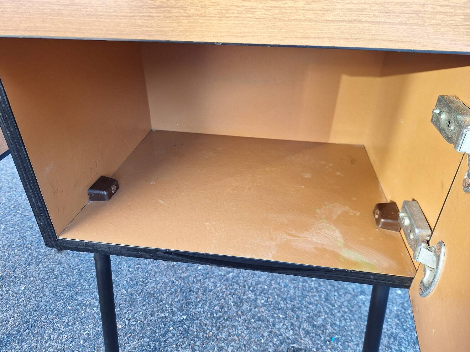 Pair of vintage bedside tables