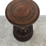 Vinatge solid wood bar top stool