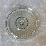 Flat and its arcoroc glass bell