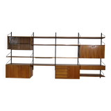 Système d'étagères Ulme (Rüster) Stil Design Skandi, années 1960
