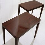 Pair of Danish Side Tables by Severin Hansen for Haslev Furniture - 1960s