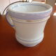 Old cup brulot porcelain blue liseres