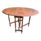 Table d’appoint pliable Gateleg en acajou
