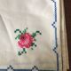 Embroidered napkin