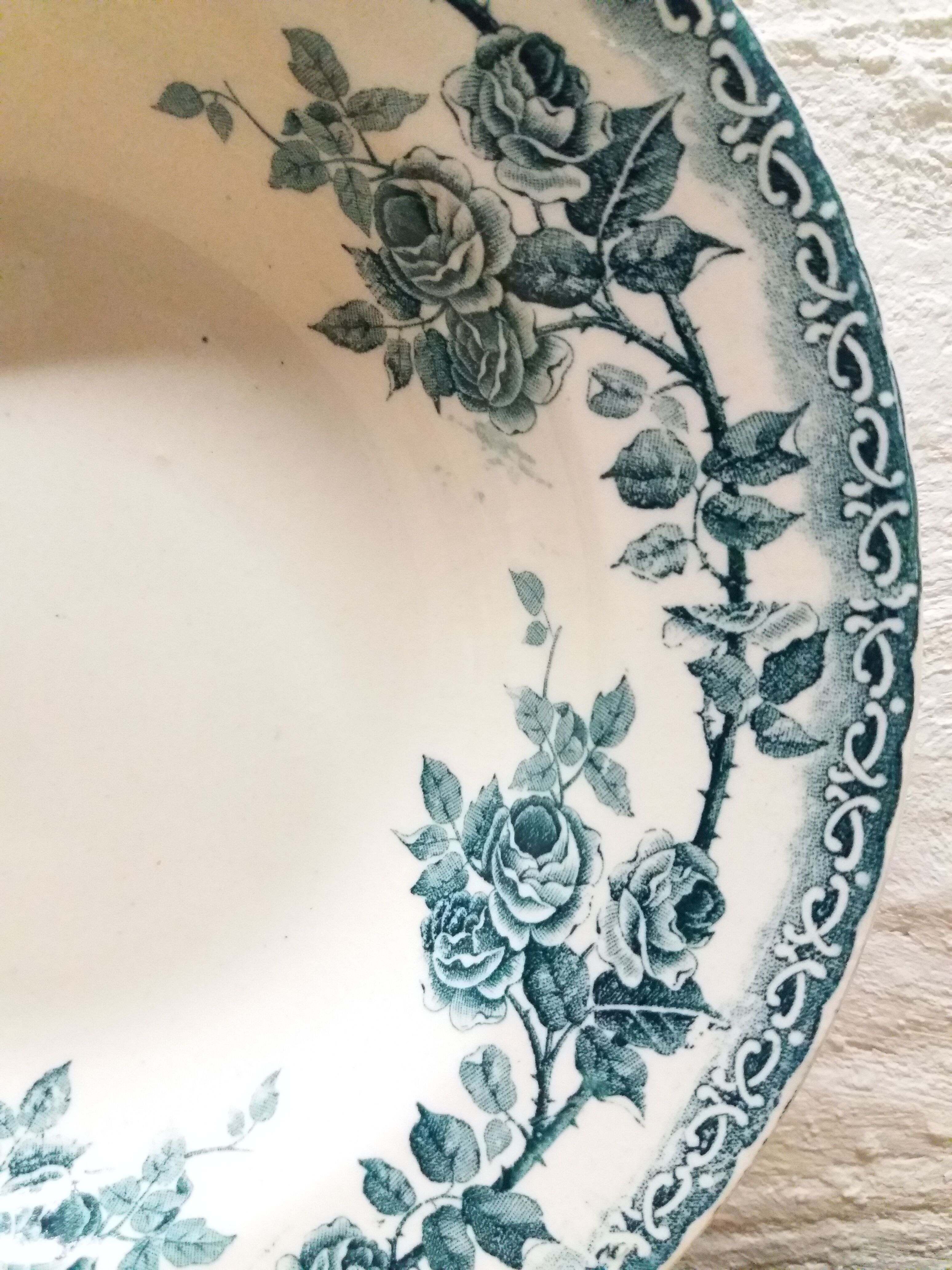 Set 5 hollow plates Iron Earth