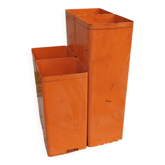 Porte parapluie orange