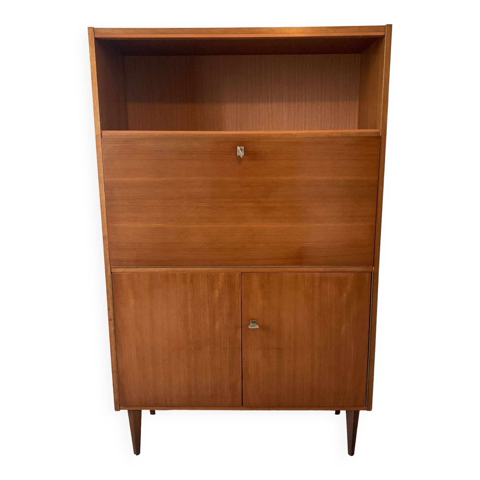 Scandinavian teak secretary, 1960s