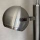 Chrome metal eye ball lustre Space Age
