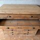 Solid pitch pine workbench - Early 20th century