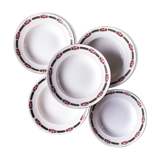 Set of 5 plates in Onnaing earthenware
