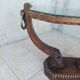 Table basse Art Déco en bois sculpté