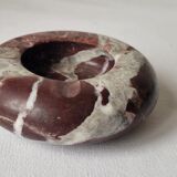Pink marble ashtray