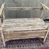 Old wooden bench