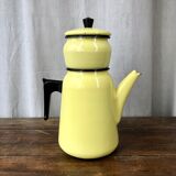 Aubecq enamelled sheet metal coffee maker