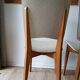 Pair of vintage Scandinavian-style skai chairs