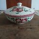 Antique soup tureen in earthenware - Sarreguemines, Épernay model