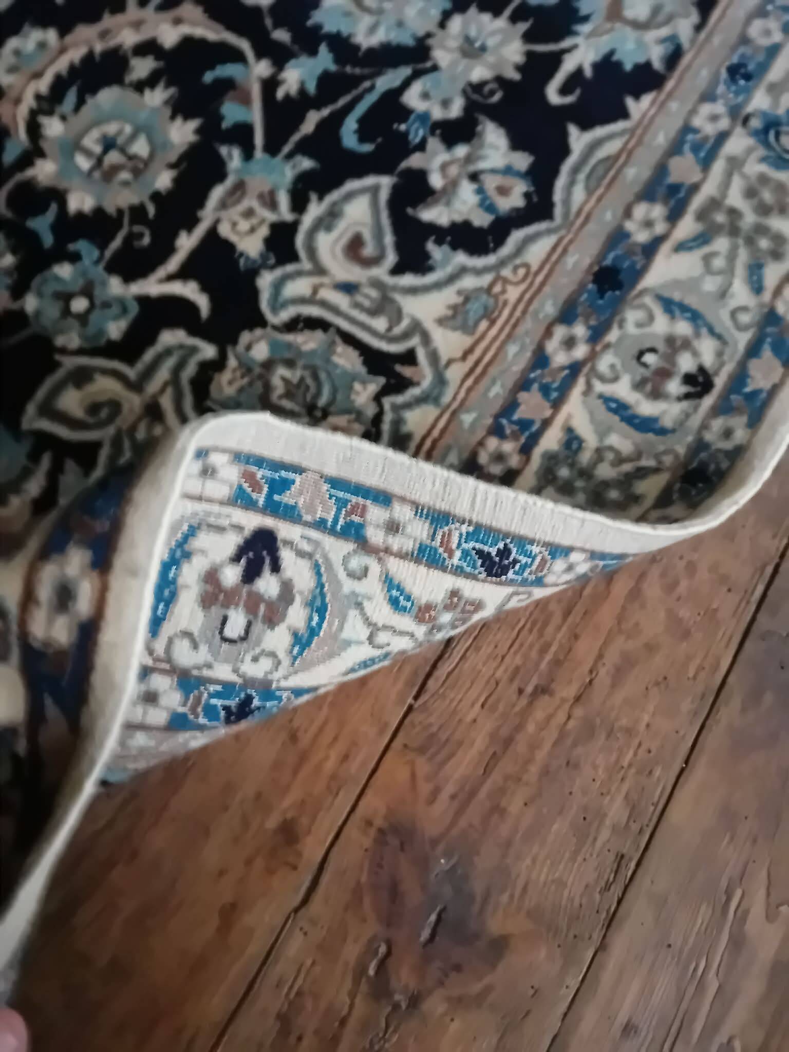 Handmade Persian Dwarf Rug 200x115cm