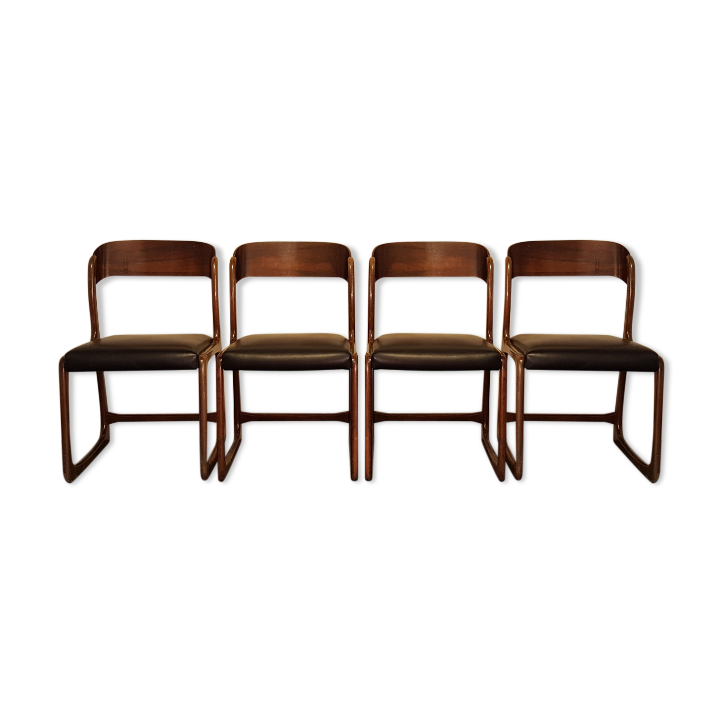 4 chairs sled baumann