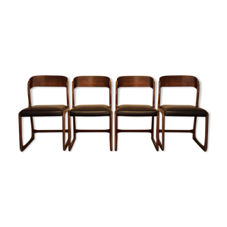 4 chairs sled baumann