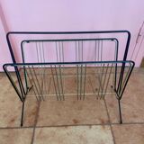 Vintage magazine rack from the 1960s