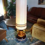 Vintage ceramic floor lamp Fat lava 1960