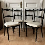 4 chaises volantes Napoléon III