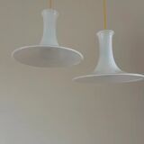 Vintage set of 2 Holmegaard Mandarin pendants - Michael Bang