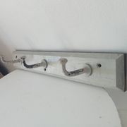 Vintage wall coat rack from the 1930s/1940s.