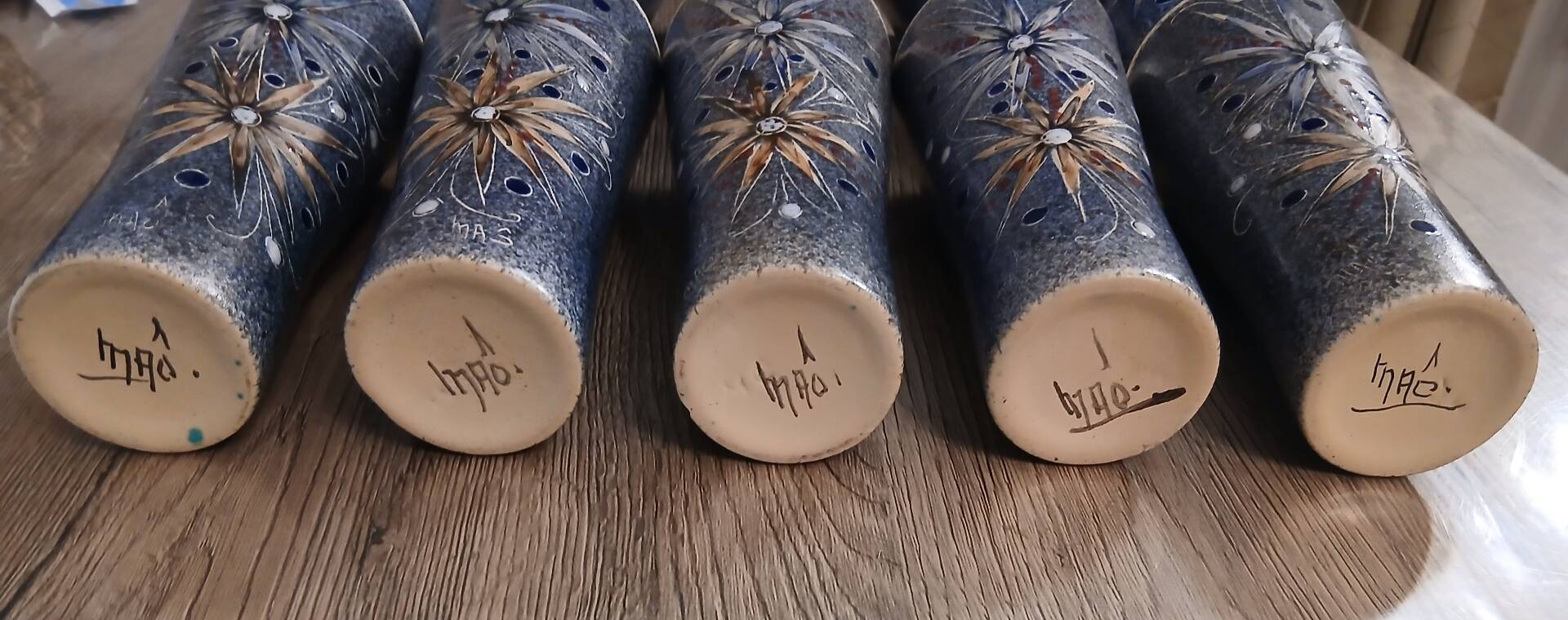 Jean Claude le Mao 10 mazagran ceramic
