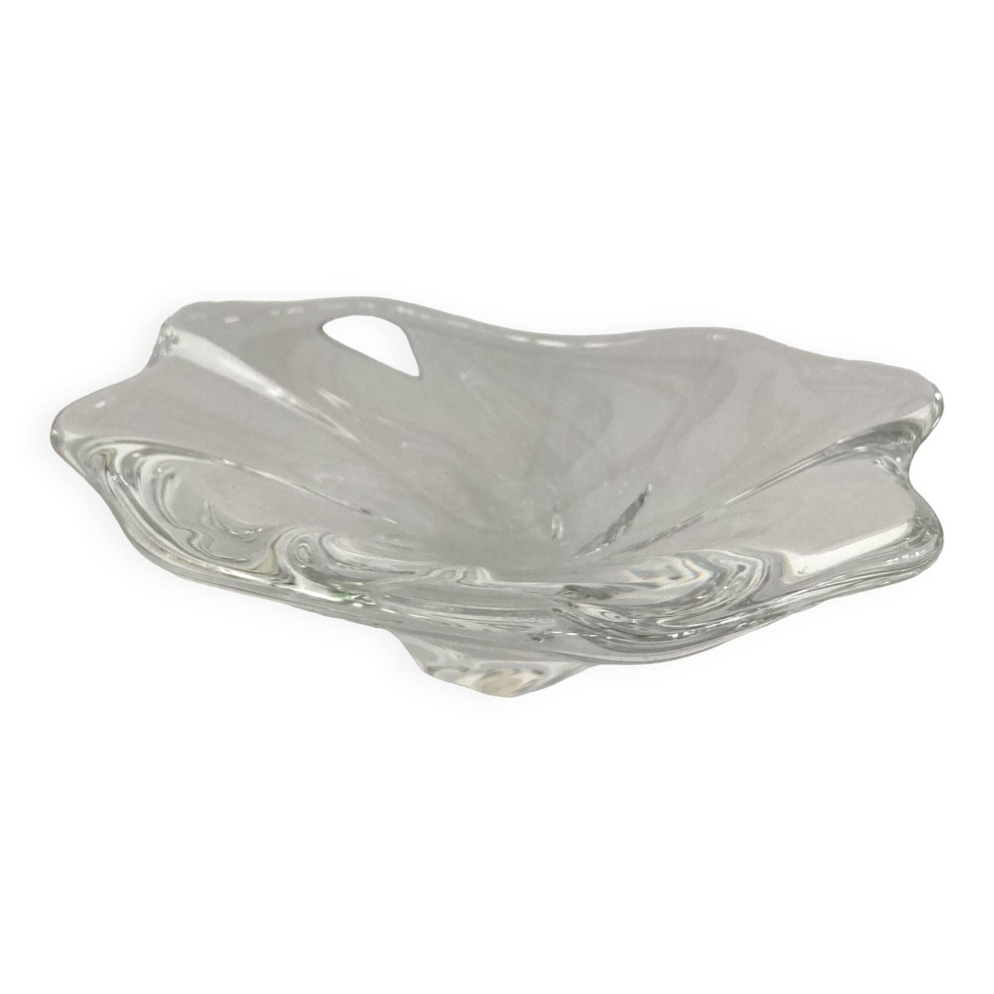 vide poche cristal estampillé Baccarat