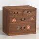 Small Japanese chest of drawers in paulownia – Showa period (c. 1950–1979)