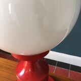 Ball vintage painted metal table lamp