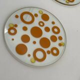 Set of 6 vintage coasters