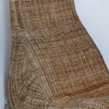 Vintage chaise longue "Karlskrona" in rattan by Carl Öjerstam, 1990