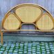 Rounded rattan and cane headboard Ava Maisons du Monde 160cm