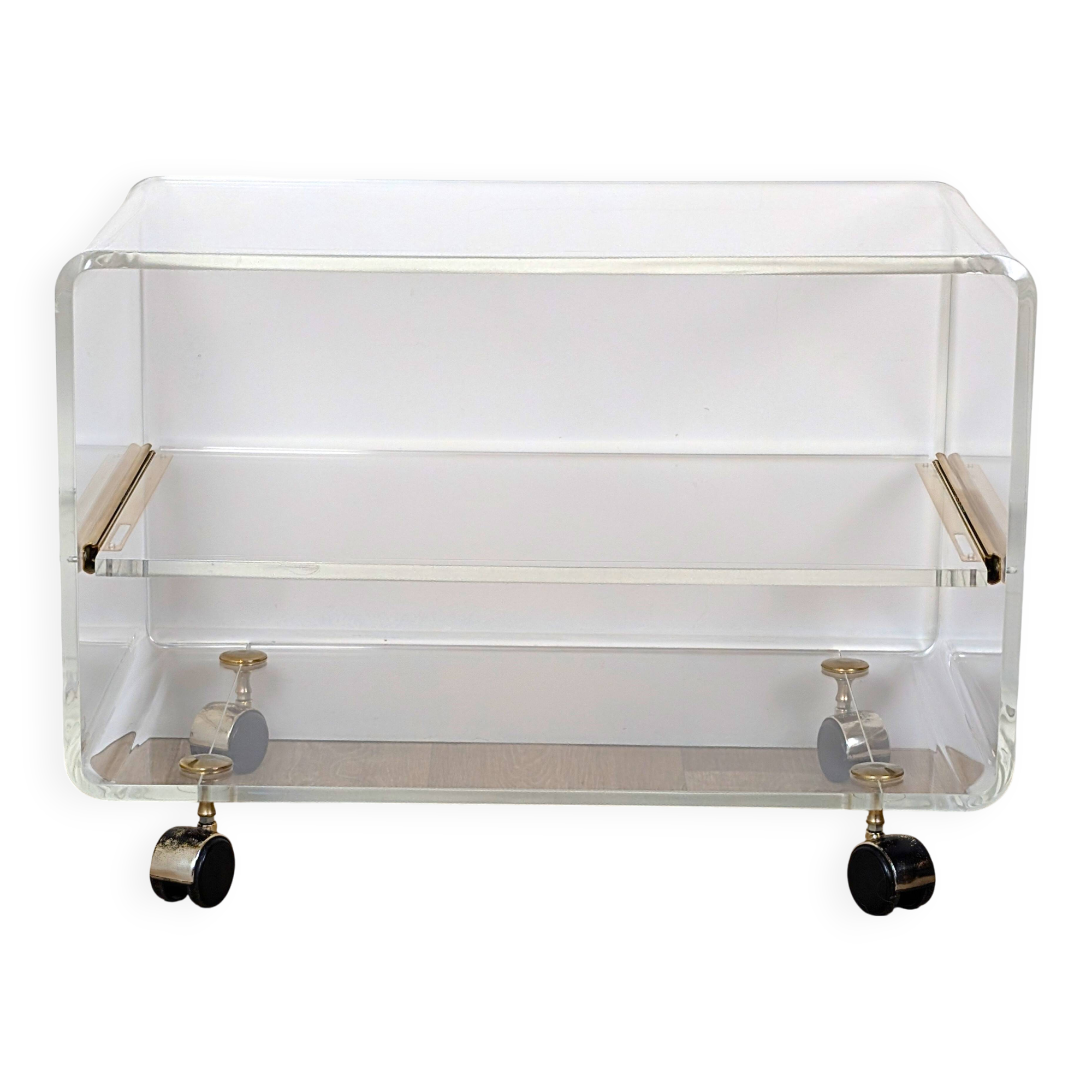 Altuglas serving trolley by David Lange