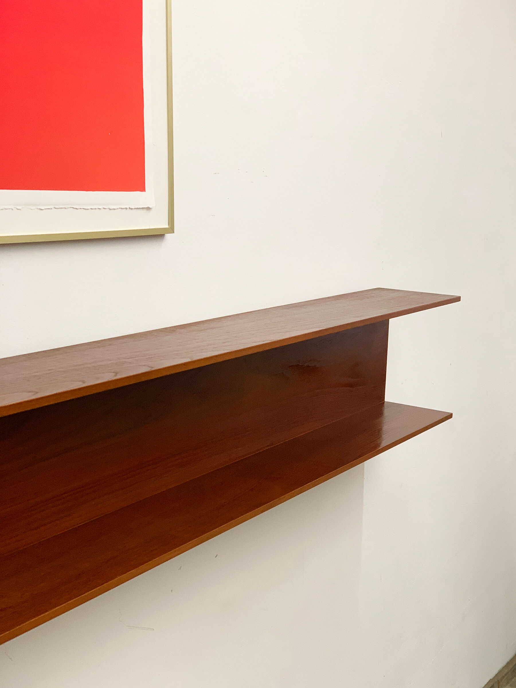 Wall shelf by Walter Wirz for Wilhelm Renz, Germany