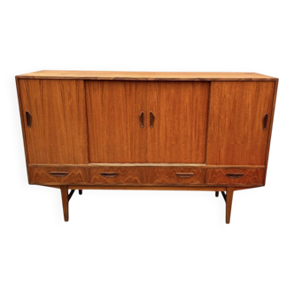 Teak sideboard, Denmark, 1970s