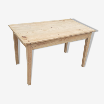 Farm table raw wood fir