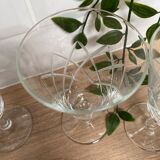 Set of 6 wine glasses