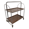 Mid-century folding serving trolley by Bremshey Solingen, 1950s