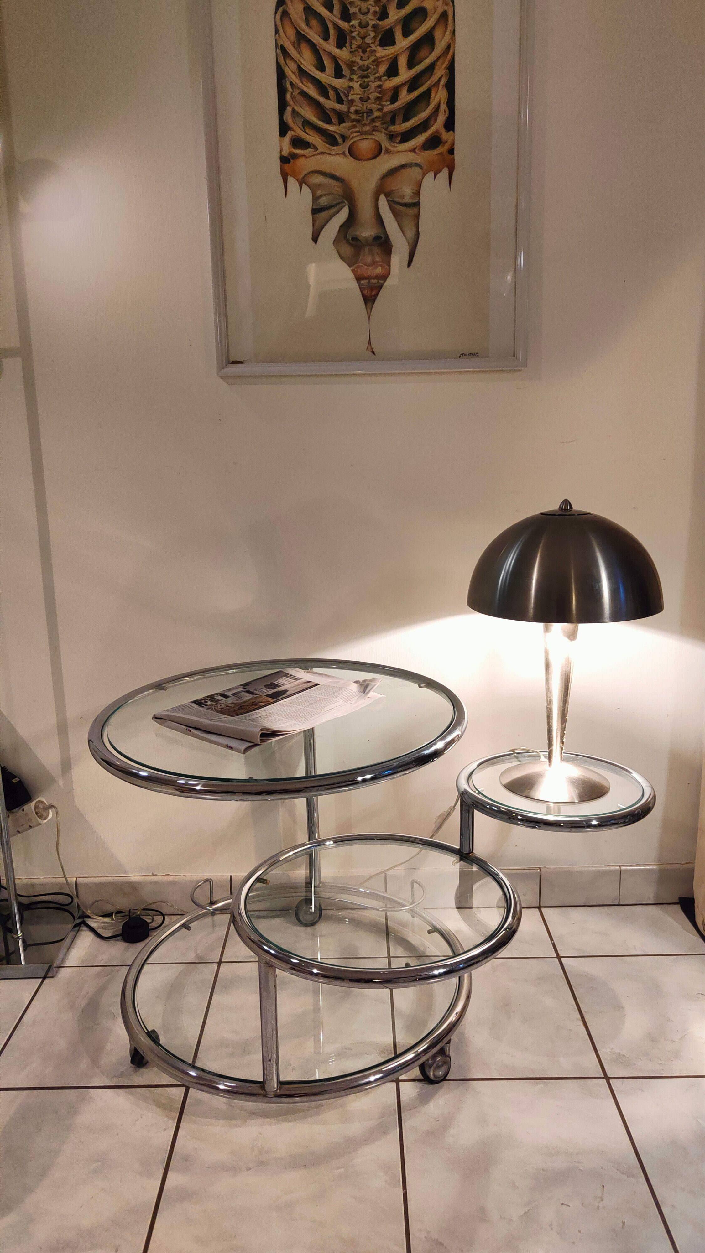 Modular trundle table 1970