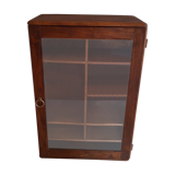 Vintage wood medicine cabinet