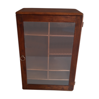 Vintage wood medicine cabinet