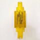 Acrylic wall lamps by Claus Bolby Cebo Industri, Denmark, 1970s, set of 2